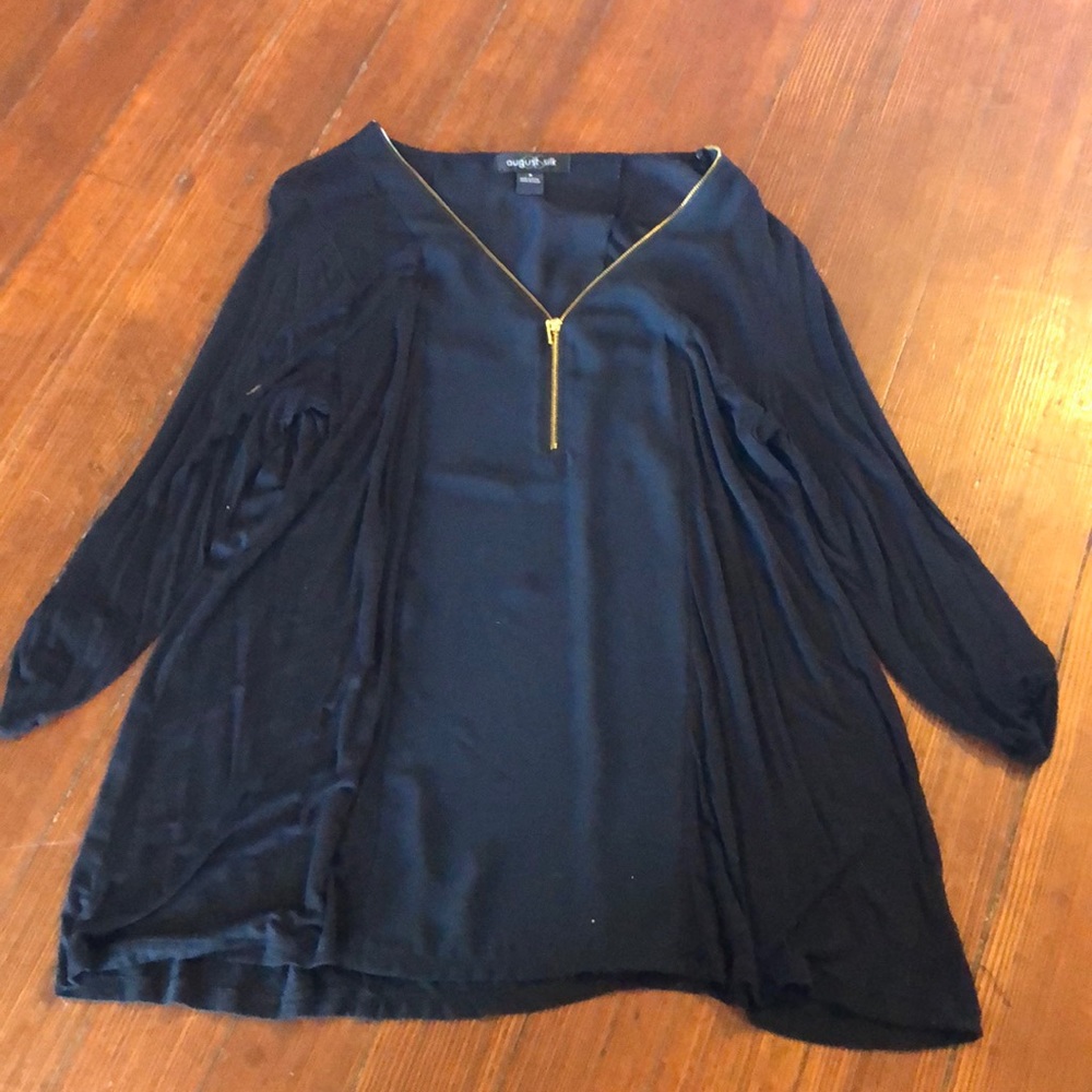 August silk top